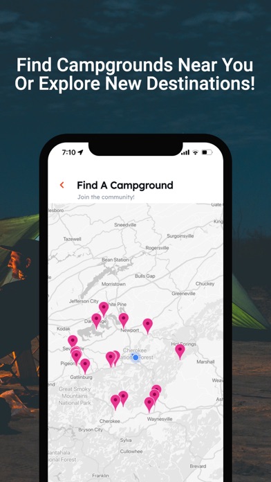 Campside Social Screenshot