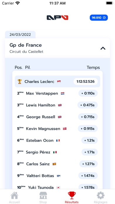 APV - Au Premier Virage Screenshot