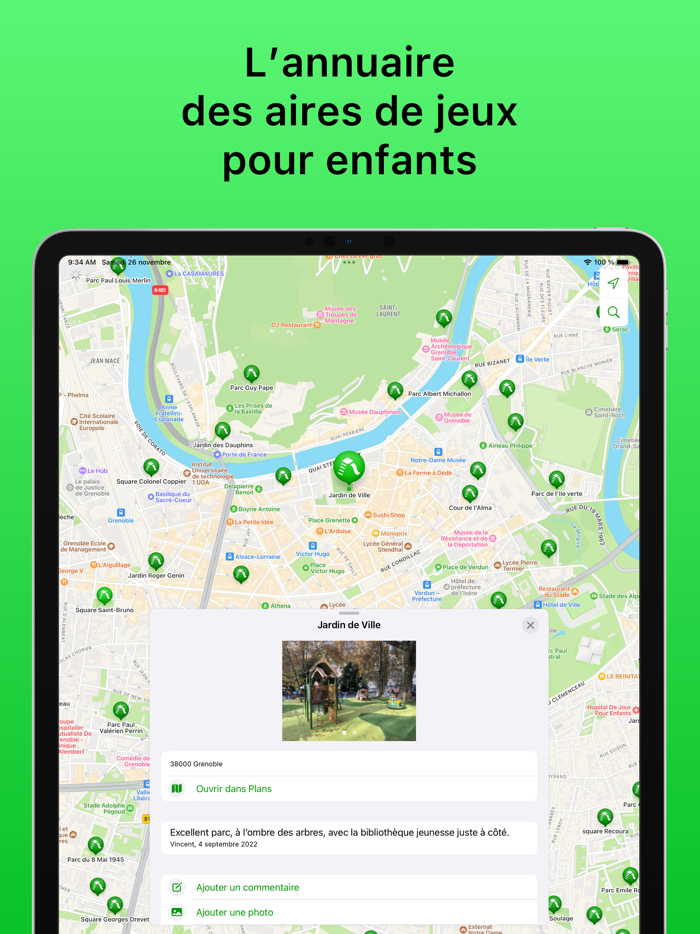 PlayGuide  aires de jeux