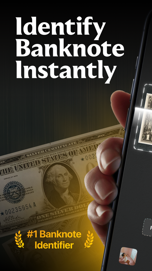 #1. Banknote Identifier - NoteScan (iOS) 由: Aliaksandr Kartsau