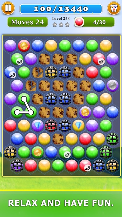 Connect Bubbles Screenshot