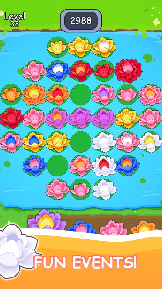 #4. Flower Match Merge (iOS) Bởi: Ayoomi