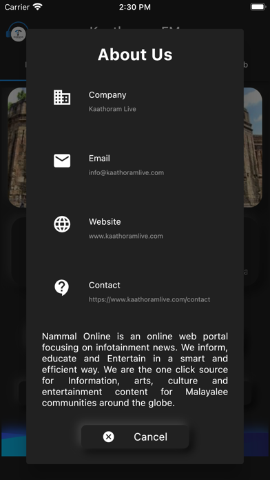 Kaathoram Live Screenshot