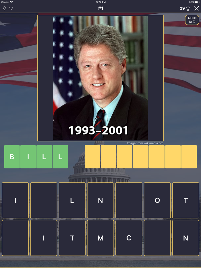 US Presidents - Quiz