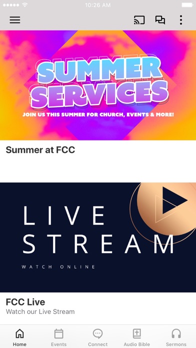 Forks Community Church Screenshot