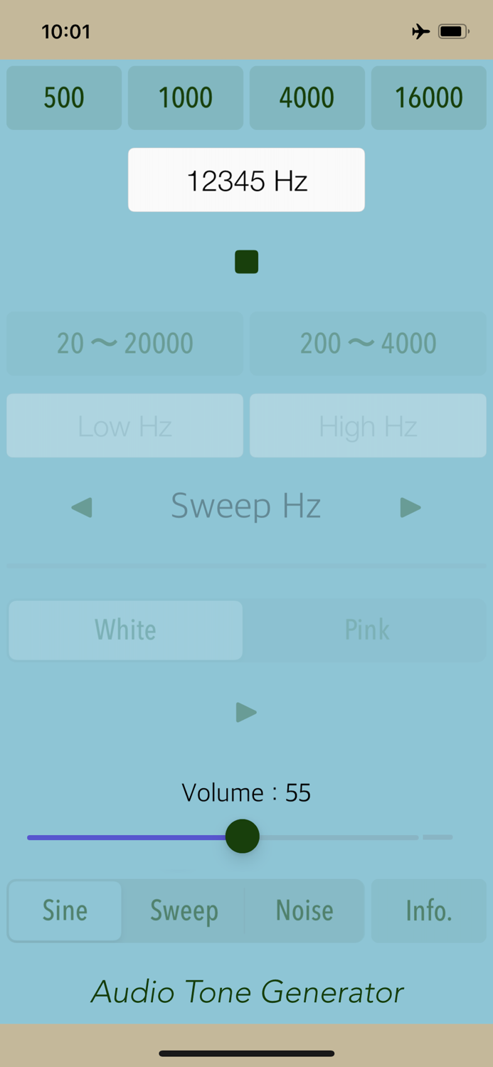 Audio Tone Generator Lite