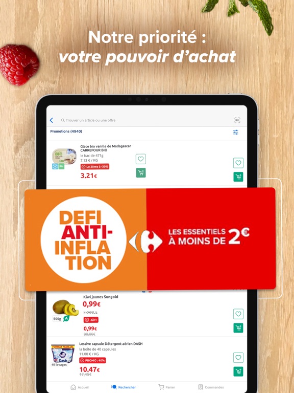 Carrefour : drive et livraison Carrefour : drive et livraison