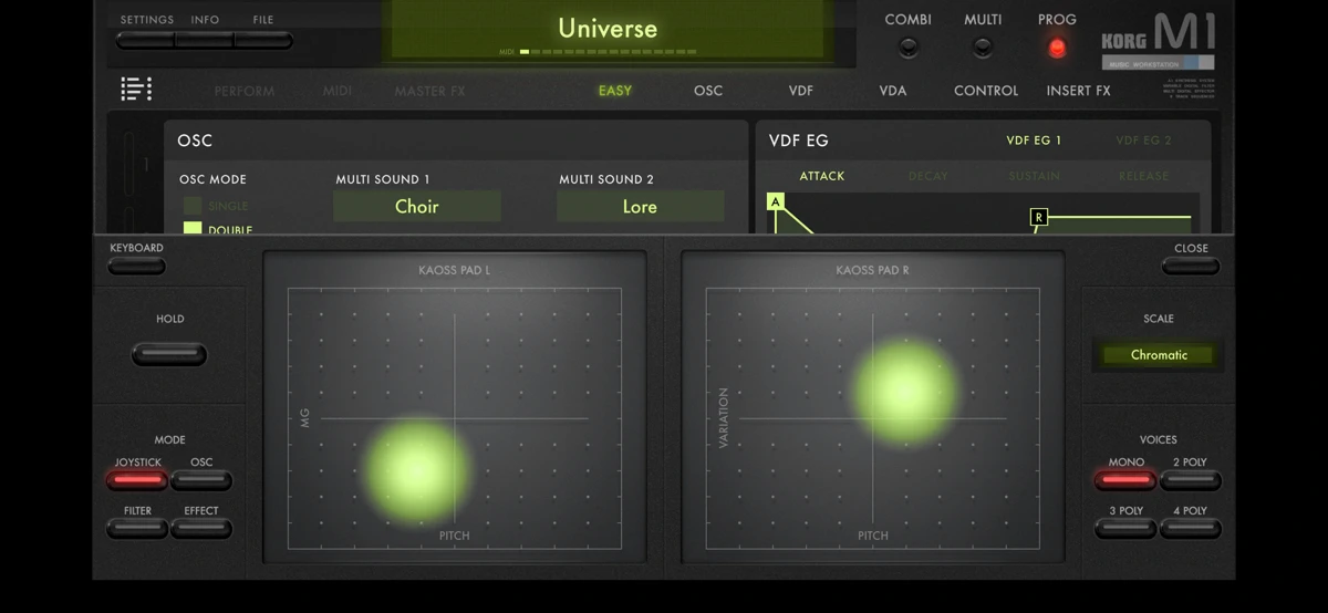 KORG iM1 screenshot 4