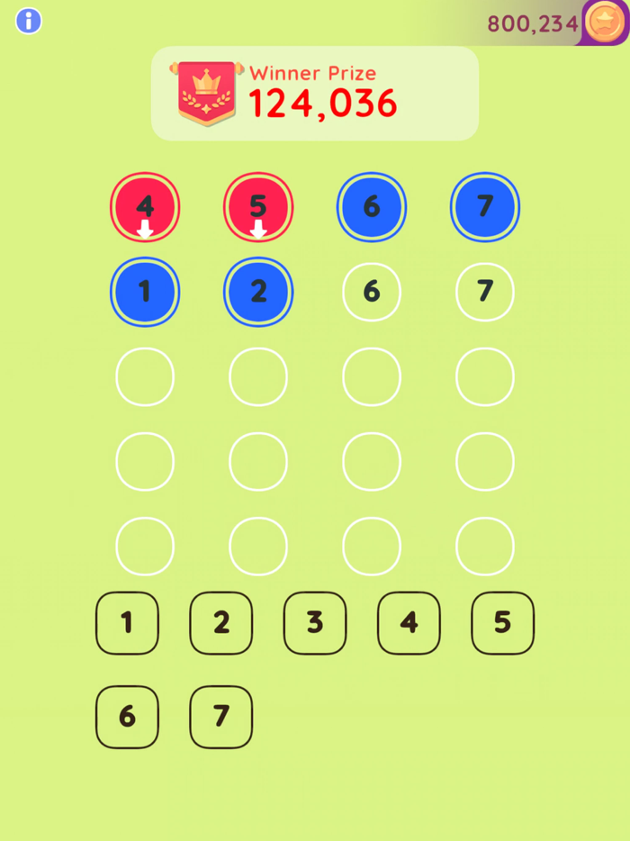 Number - be the winner