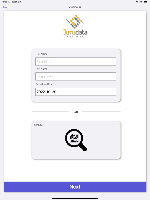 App screenshot