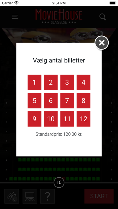 MovieHouse Slagelse Screenshot