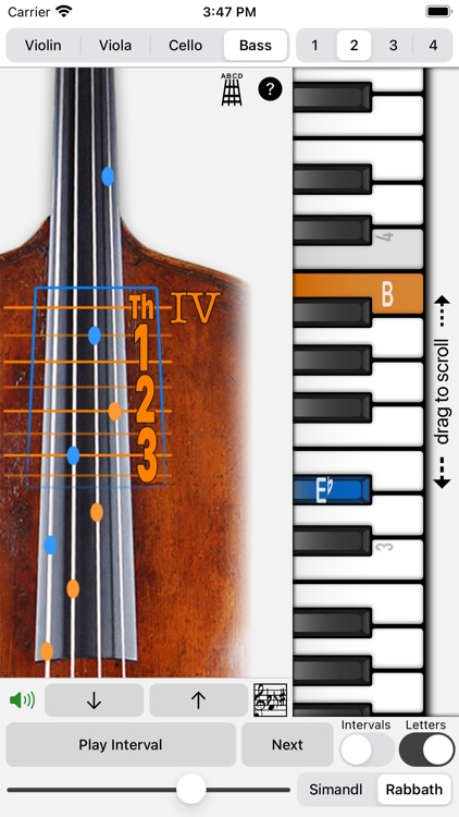 Fingering Strings for iPhone screenshot-5