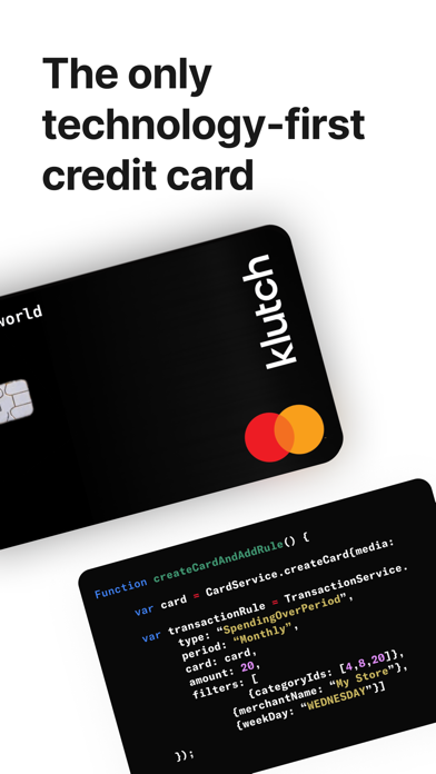Klutch Card Screenshot