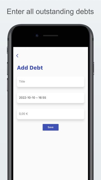 Debt Manager Pro Screenshot