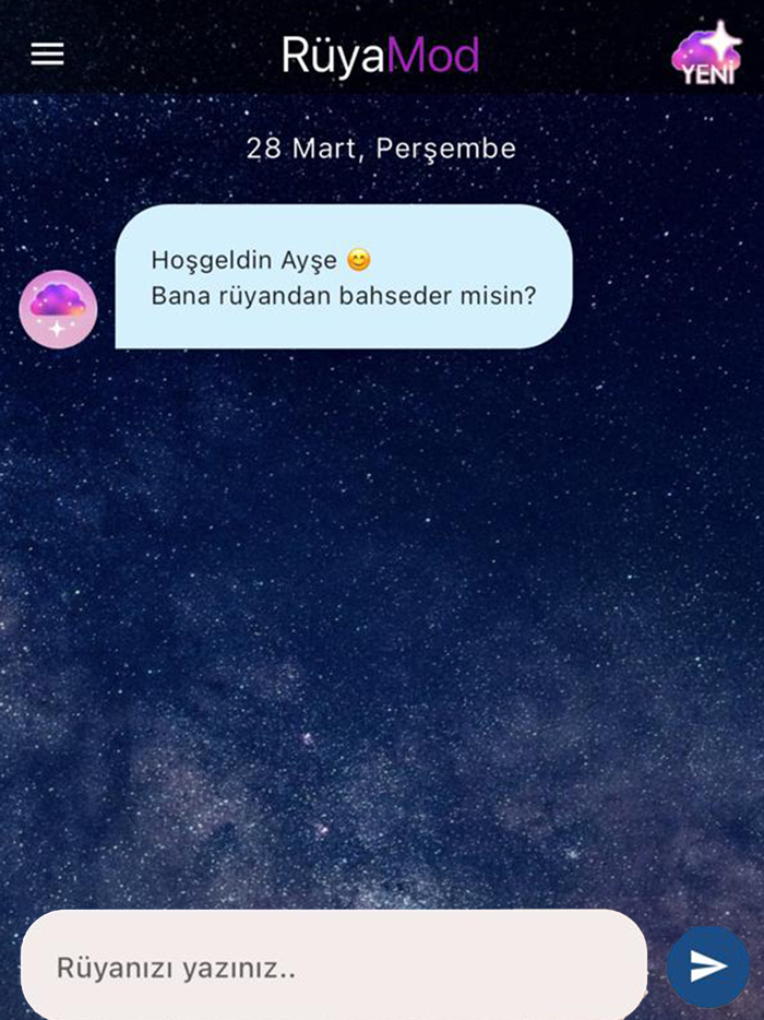 RuyaMod Yapay Zeka Rüya Tabiri