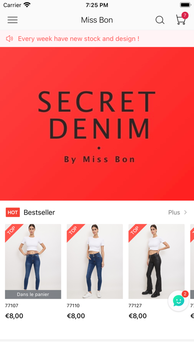 Secret Denim By Miss Bon Screenshot
