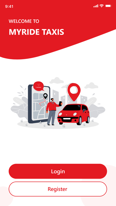 Myride Taxis Screenshot