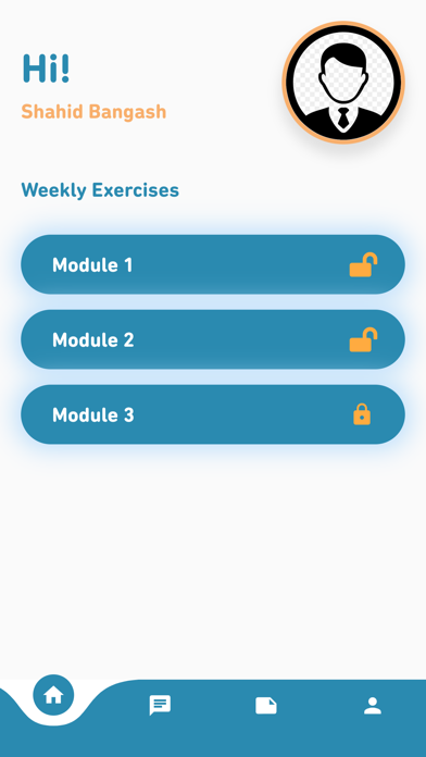 Self-Care for Caregivers Screenshot