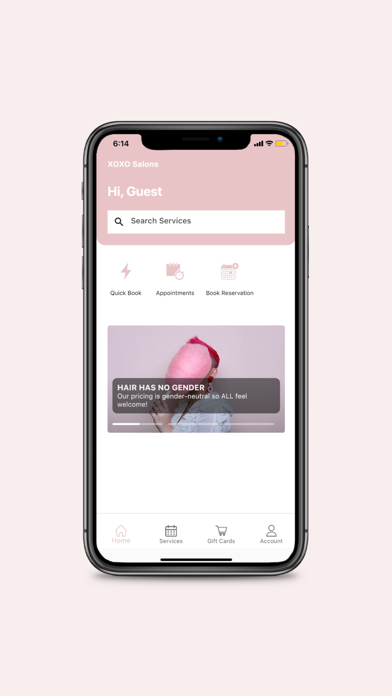 XOXO Salon Screenshot