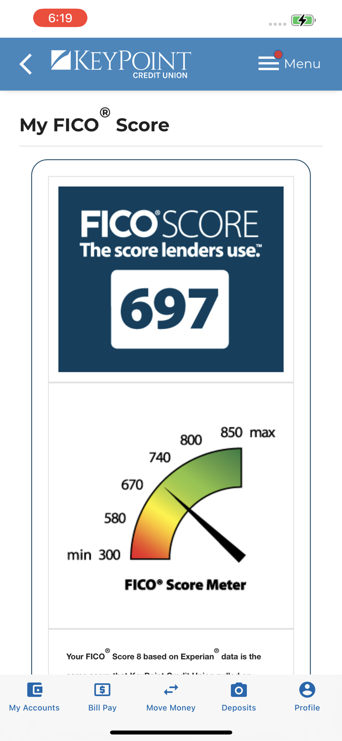 KeyPoint Credit Union Mobile
