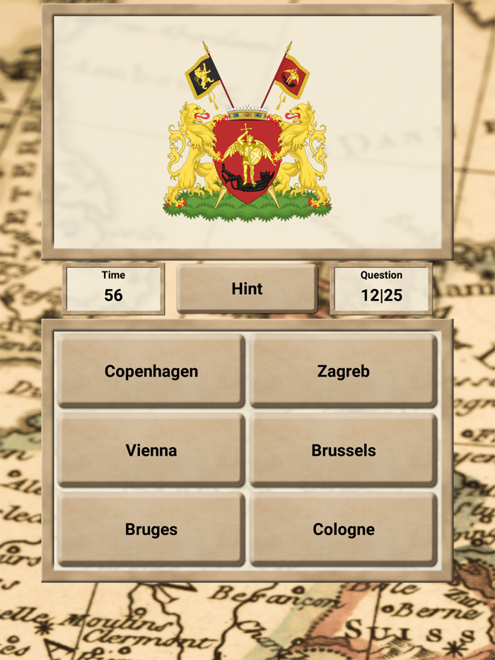 Europe Geography - Quiz Game