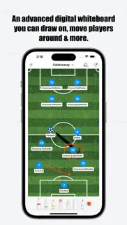 soccer formation lineups: esc iphone screenshot 3