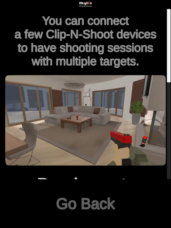 Clip-N-Shoot Laser Target iPad screenshot 7 - Utilities app