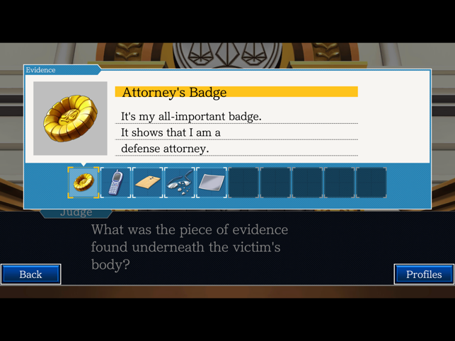 Ace Attorney Trilogy Screenshot