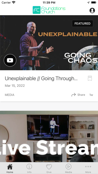 Foundations Church Tulsa Screenshot 1 - AppWisp.com