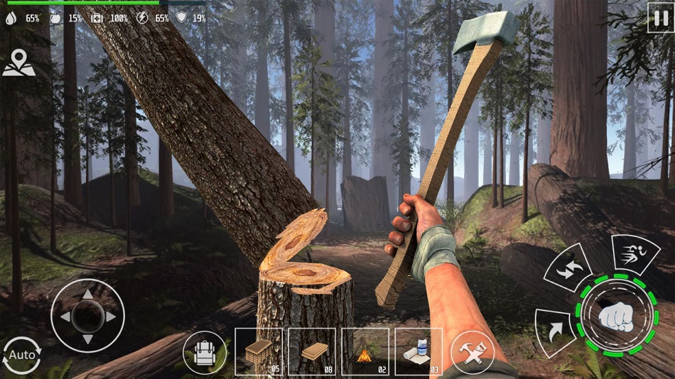 Woodcraft Survival Island Game - 4.1 - (iOS)