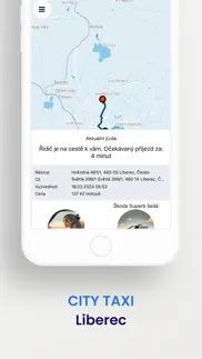 city taxi liberec iphone screenshot 4