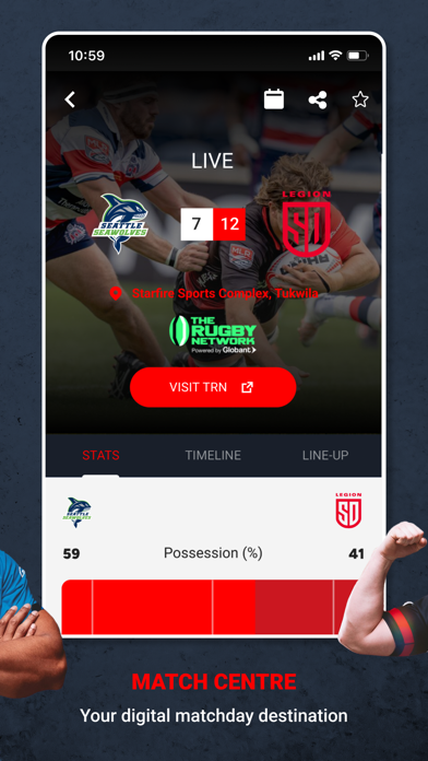 Major League Rugby Screenshot