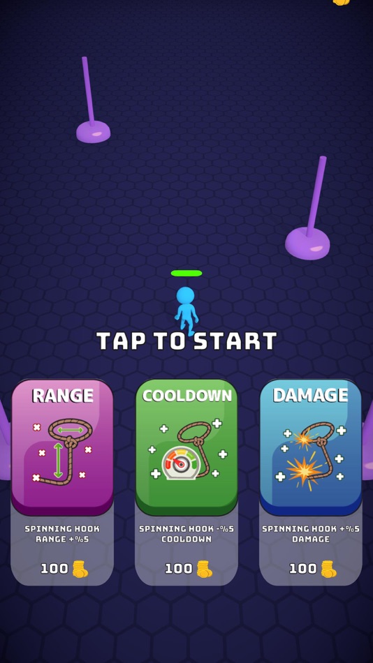 #1. Hook Hero 3D (iOS) 由: 3A YAPIM VE YAZILIM DANISMANLIK LIMITED SIRKETI