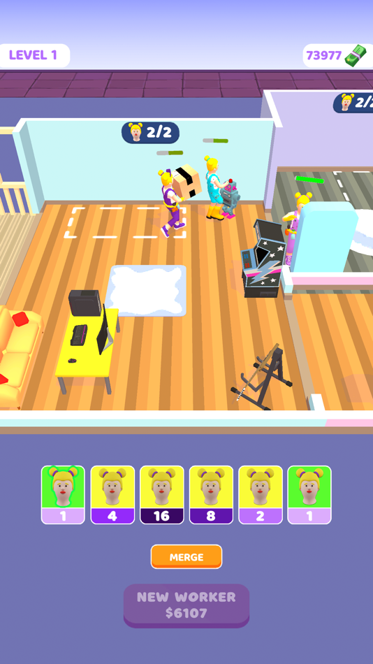 #6. Merge & Clean (iOS) Podle: Marula Games OU