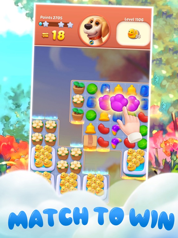 Puppy Diary: Match 3 Game