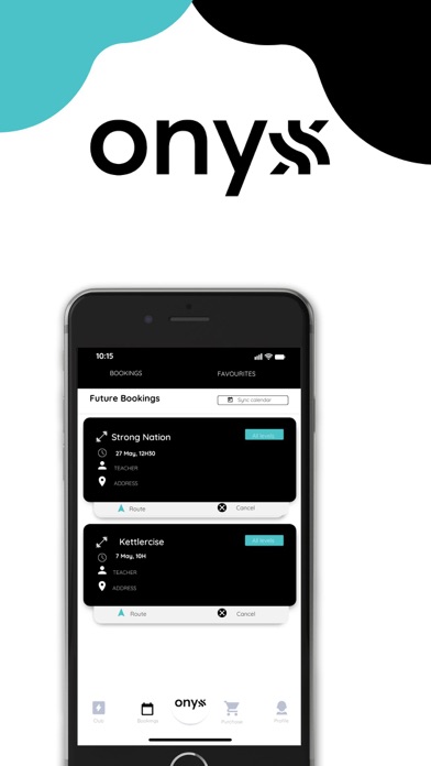 Onyx Fitness Screenshot