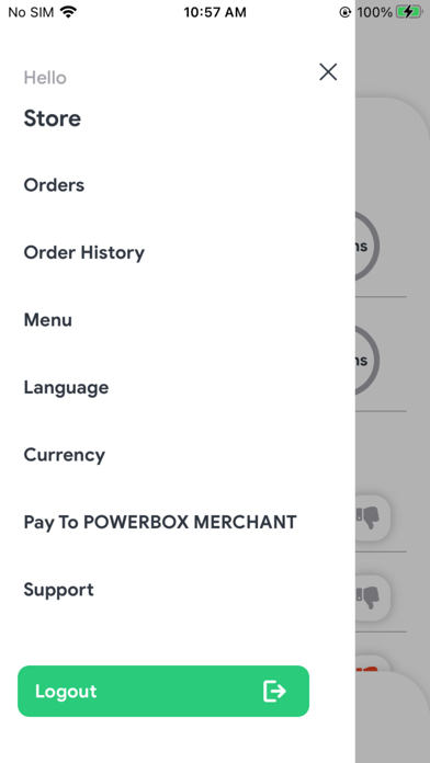 POWERBOX MERCHANT Screenshot