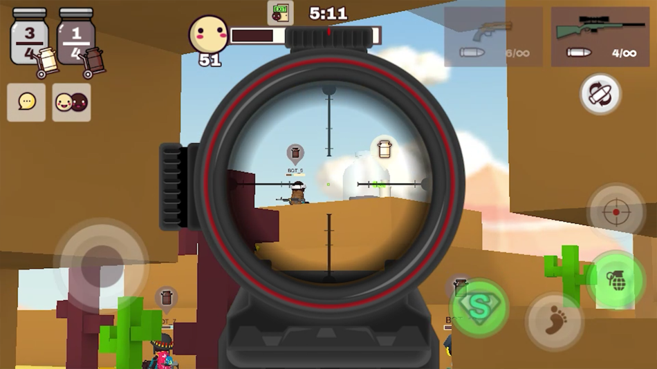 #6. MilkChoco - Online FPS (iOS) 作者: GameParadiso
