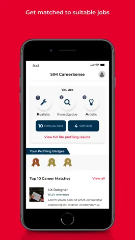 Game screenshot SIM CareerSense apk