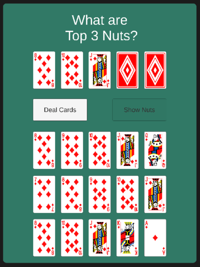 Top Nuts Trainer  Texas-HoldEm