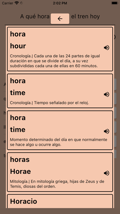 AI Diccionario de Inglés Screenshot