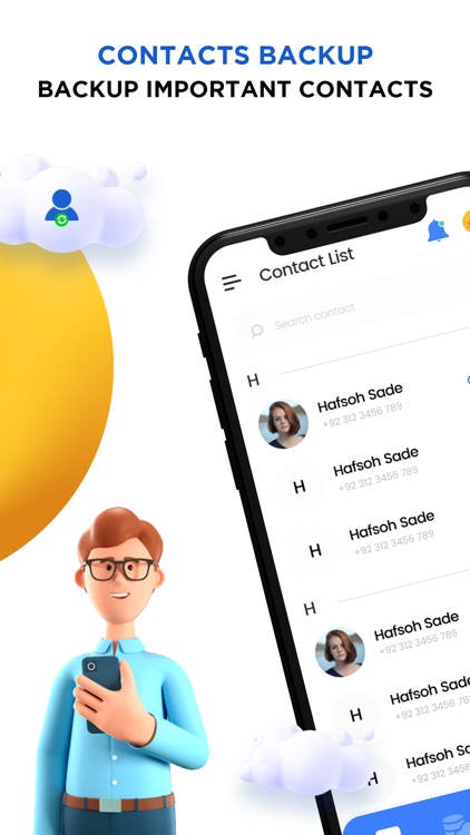 Contacts Backup & Transfer App