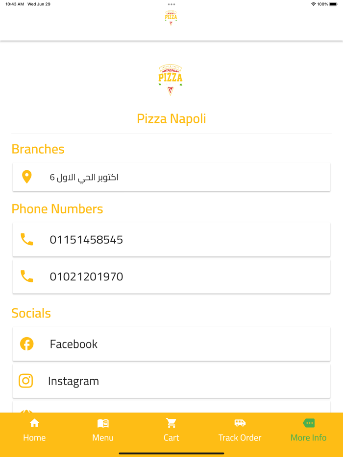 Pizza Napoli