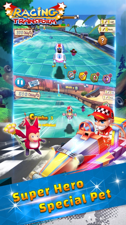 #2. Transform Racing (iOS) 来自: LQ-Game