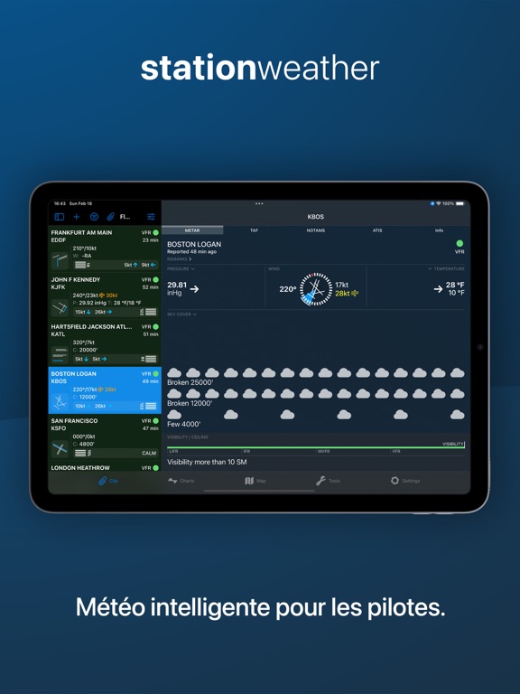 Screenshot #4 pour StationWeather - METAR et TAF