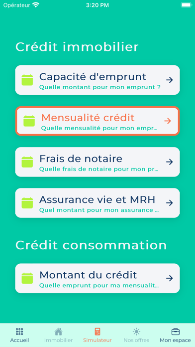 Alpha Digicrédit Screenshot