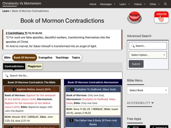 Christianity Vs Mormonism screenshot 4