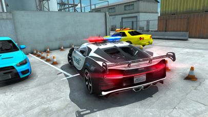 Police Car Parking Real Car Screenshot