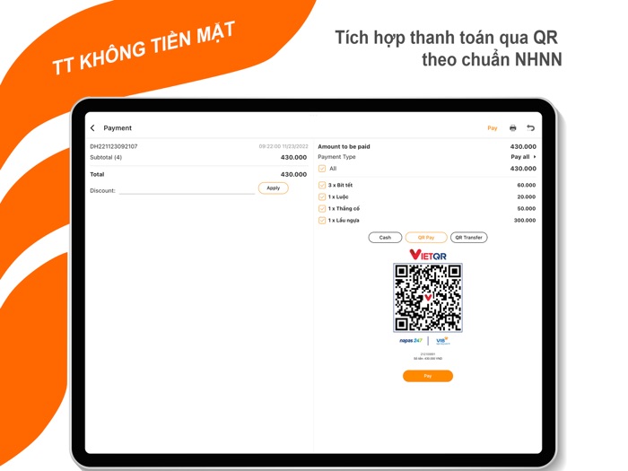 Gofodi - Quản lý nhà hàng