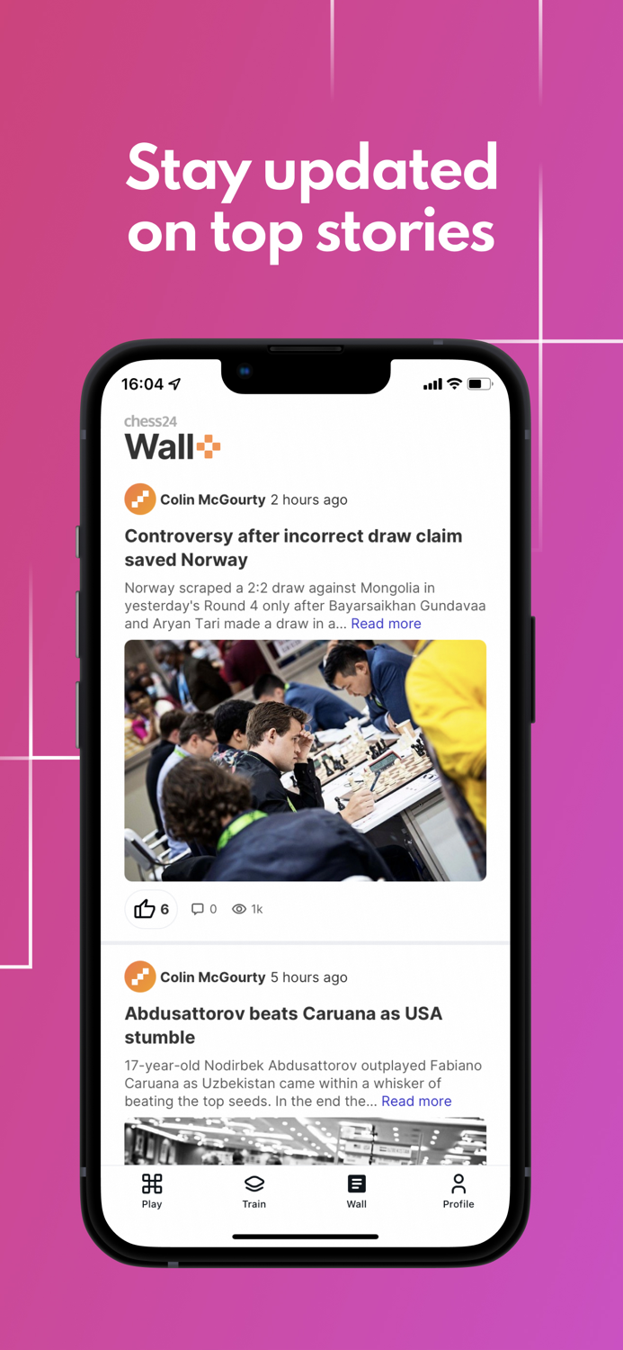 chess24 andgt Play Train Watch